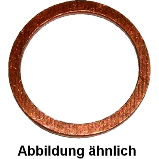 Copper sealing washer 10x20x1.5