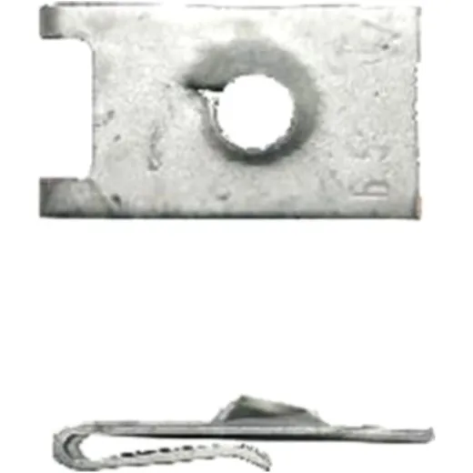 sheet nut galvanised 6.5