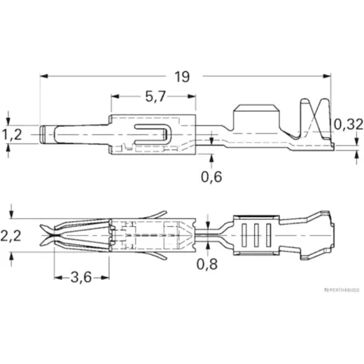 Flat sleeve mt2 0.5-1