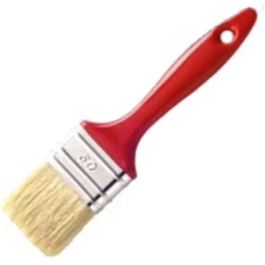Flat brush for tyre mounting paste
