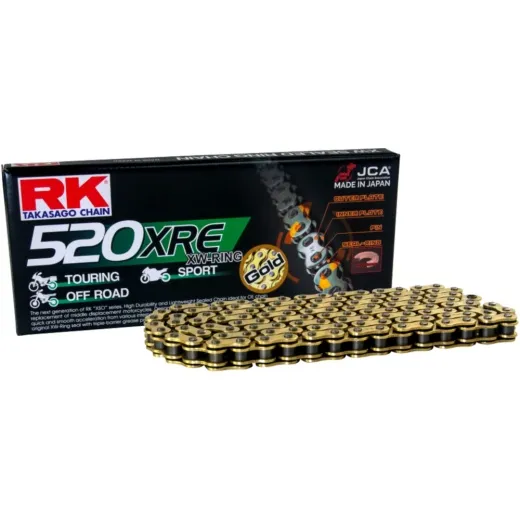 RK XW RING CHAIN GOLD 520XRE/102