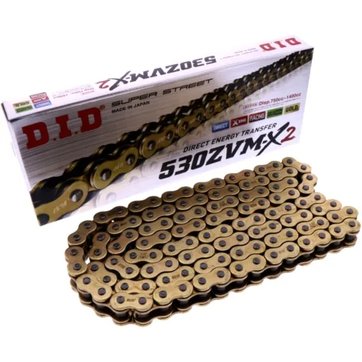 DID X-RING CHAIN GOLD/GOLD 530ZVMX2/114