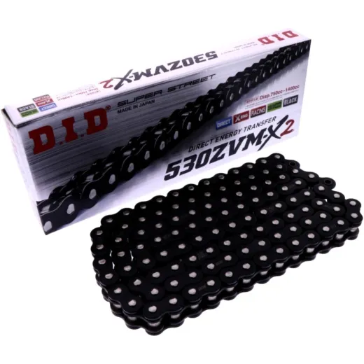 DID X-RING CHAIN BLACK/BLACK 530ZVMX2/110