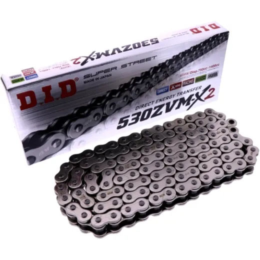 DID X-RING CHAIN SILVER/SILVER 530ZVMX2/106