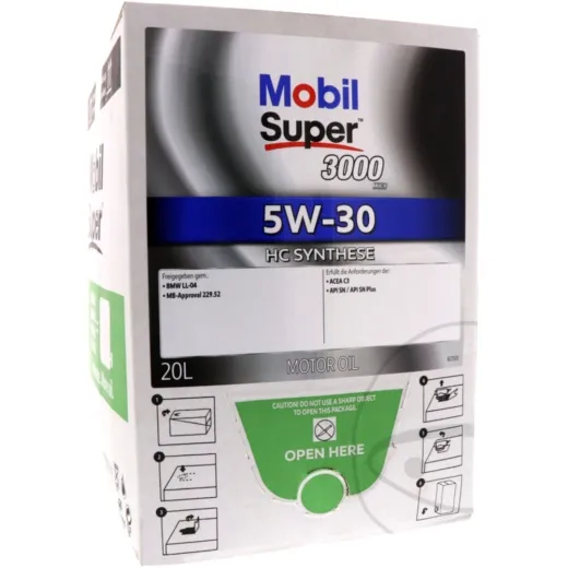 Engine oil 5w30 sup 3000 20l 154753