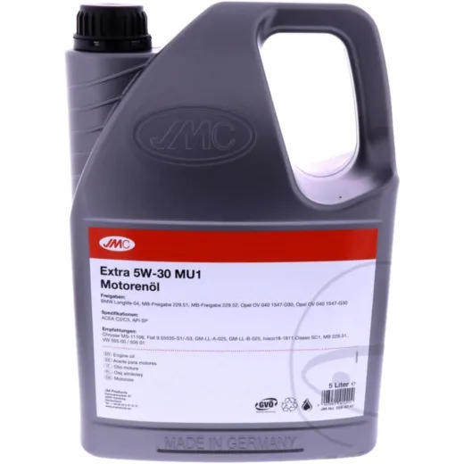 ENGINE OIL 5W30 MU1 5L JMC