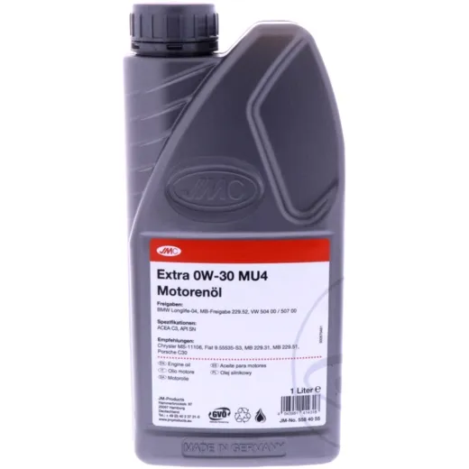 ENGINE OIL 0W30 MU4 1L JMC