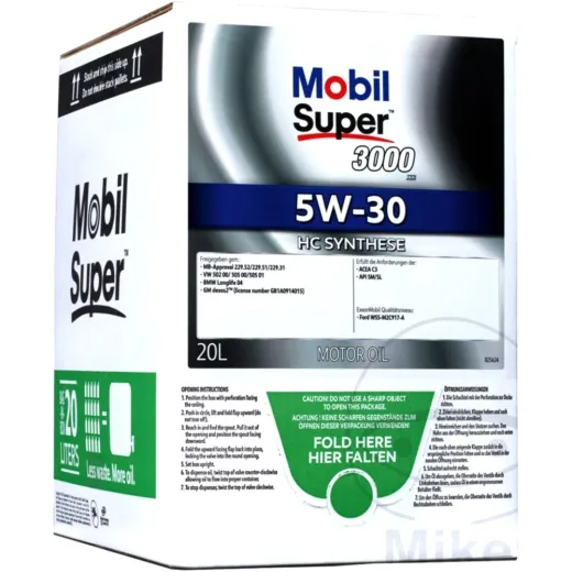 Motoröl 5W30 20 Liter MOB 153743