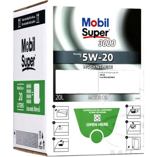 Engine oil 5w20 sup 20l mob