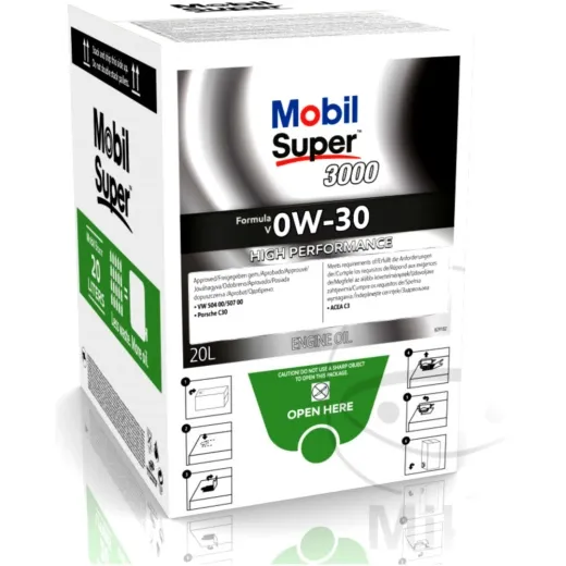 Engine oil 0w30 sup 20l mob