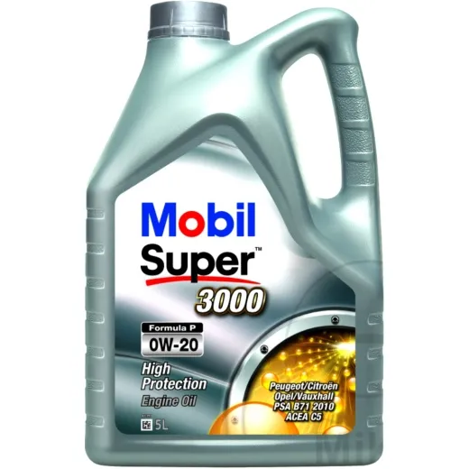 Motoröl 0W20 5 Liter Mobil Super 3000 FORMULA P