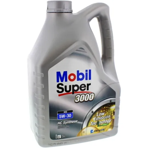 Mobil super 3000 engine oil 5w30 5l