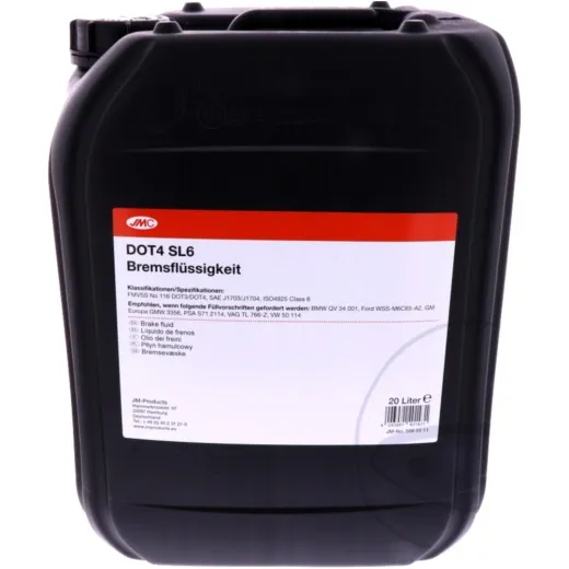 Brake fluid dot4 sl6 20l jmc