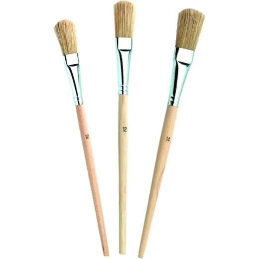 Enamel paint brush set