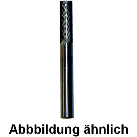 Cylindrical carbide burr 6.0x19x6 z6