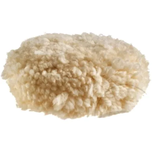 Lambswool polishing pad