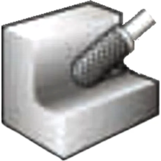 Fräser 16X25X6 DC