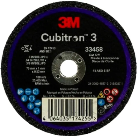 CUTTING DISK 75X1.0X9. 5 5 ST