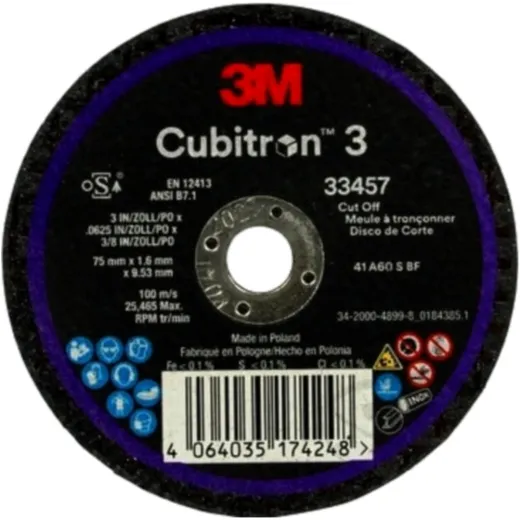 CUTTING DISK 75X1.6X9. 5 5 ST