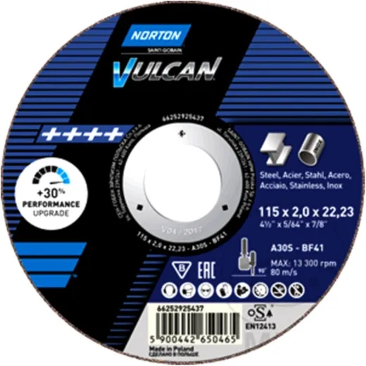 cut-off wheel 115X2.5 straight