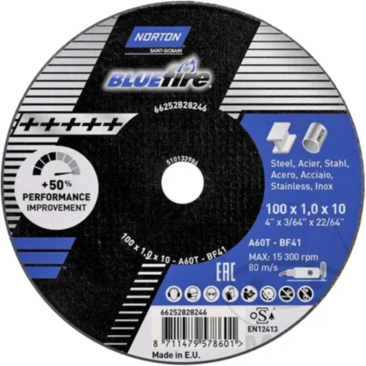 for: Norton ind line metal cutting disc
