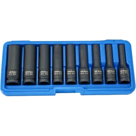 Kraft-socket Set E-Torx 1/2