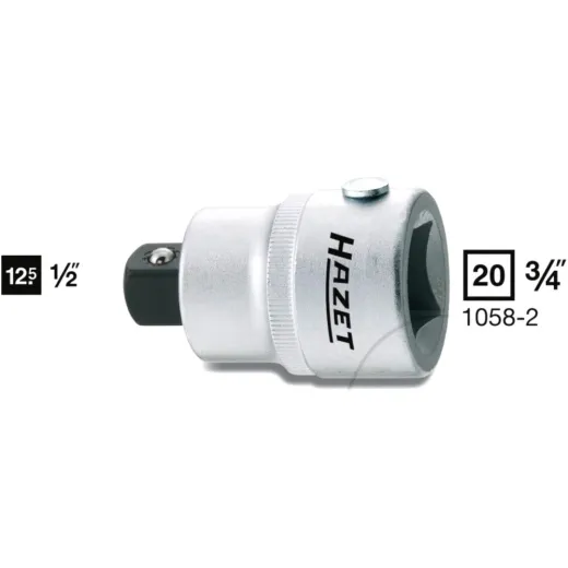 Adaptor antr 3/4 agb 1/2