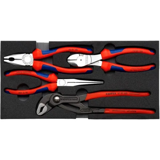 Knipex plier set in foam insert