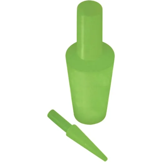Stopfen Silikon 15.9 mm 10ST grün für KLIMALEITG