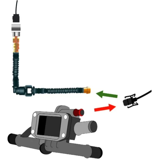 Adapter Kühlsystem EGR ADR NR.09 MAX. 15 bar