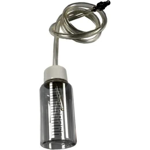 Measuring bottle complete for chrome