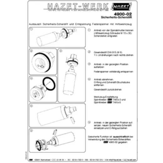 REPARATUR-Satz