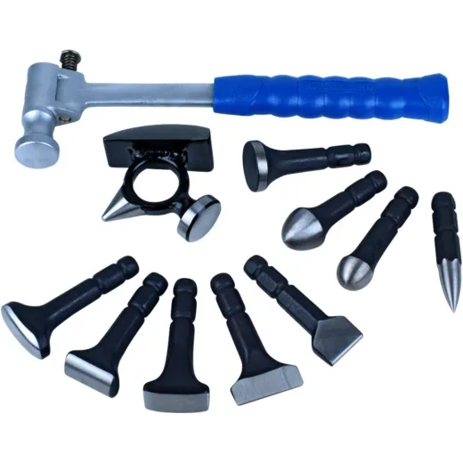 Finishing hammer set 10 pieces