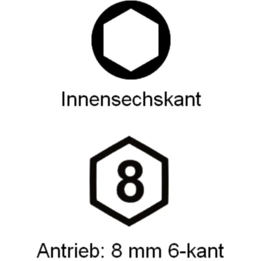 Bit Innensechskant 10 mm 5/16 6