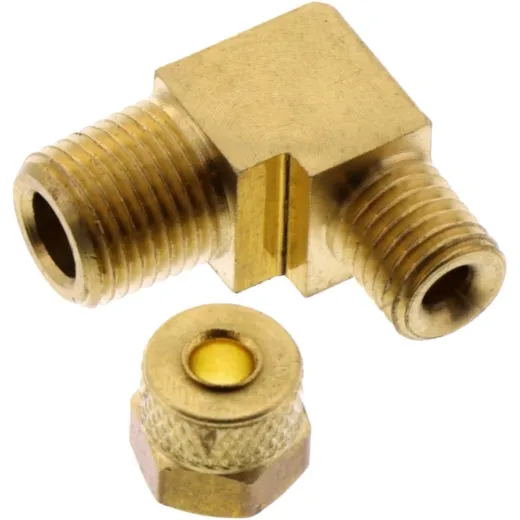 Angle screw connection