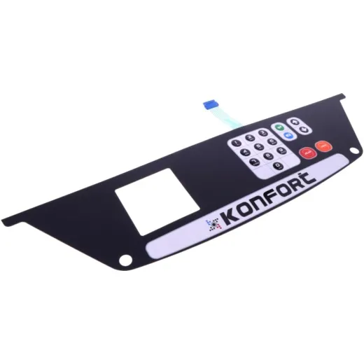 FRONTAUFKLEBER Tastatur Texa 720R/760R/780R Klima