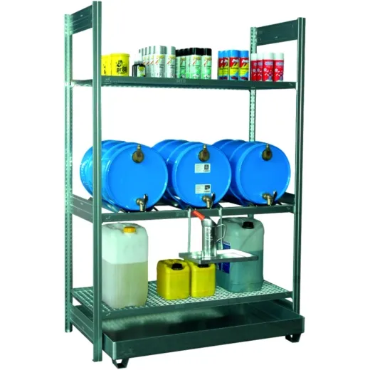 FASSREGAL for 3X60 Liter. with onFANGWANNE