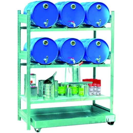 FASSREGAL für 6X60 Liter.