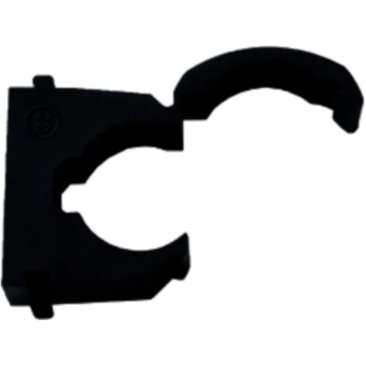 ROHRKLEMME schwarz 22MM