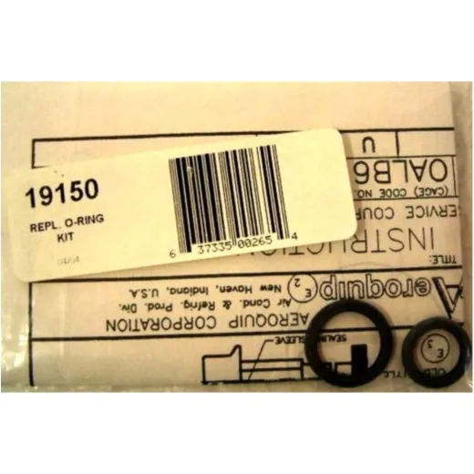 Gasket set for quick couplings