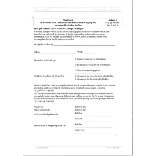Merkblatt vaws
