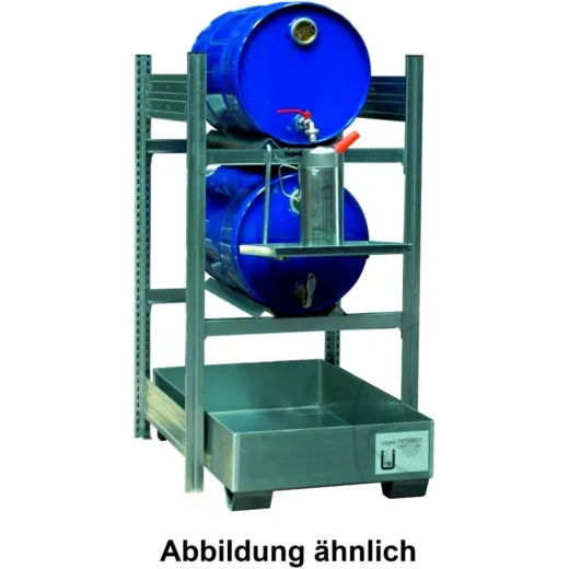 FASSREGAL for 3X60 Liter. with onFANGWANNE 25012Fracht