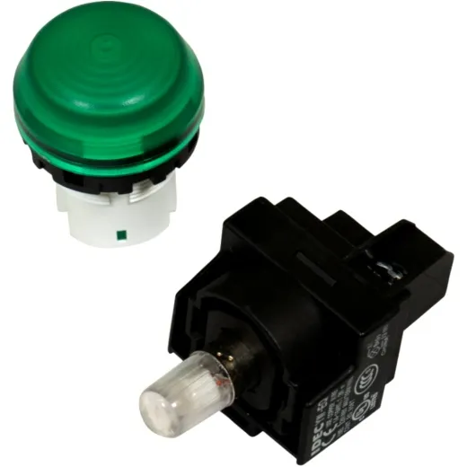 Anzeigenleuchte green