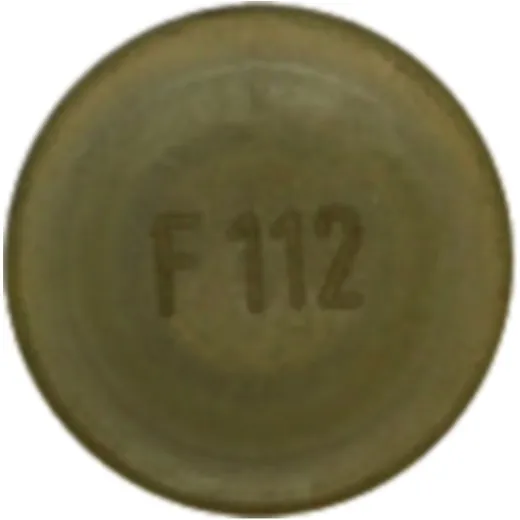 Verschlussstopfen F112 15mm weiß