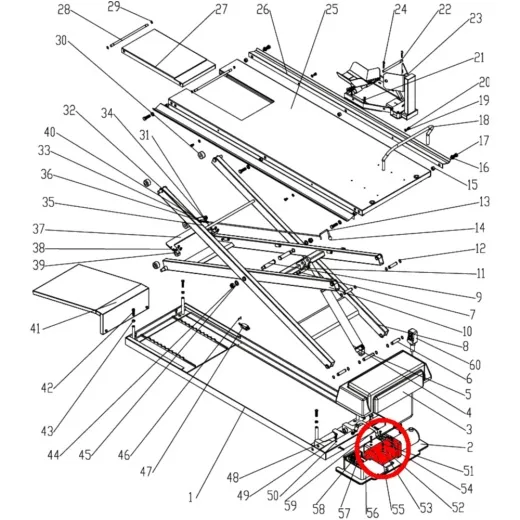 Hebebühne Hydraulik