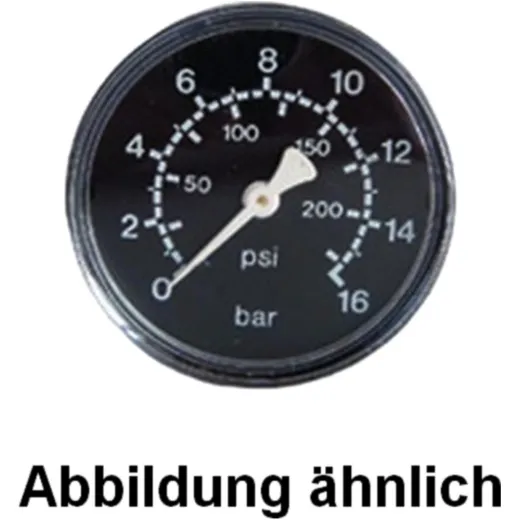 Manometer 25 BAR G1/4 hinten
