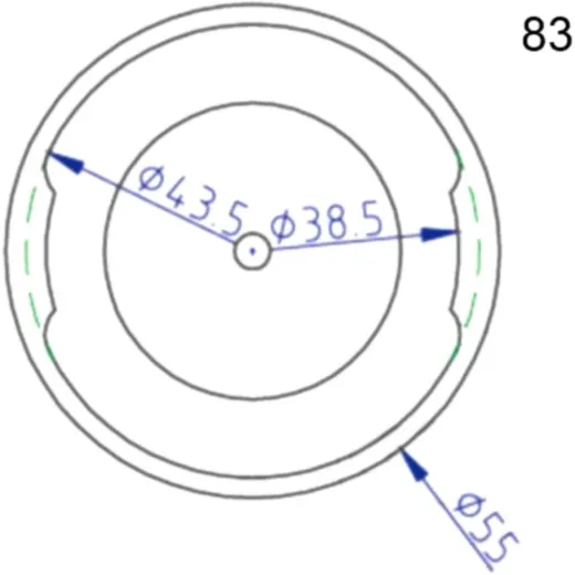 Connector cover nr.83