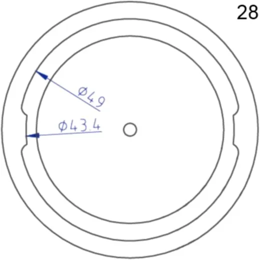 Connector cover nr.28