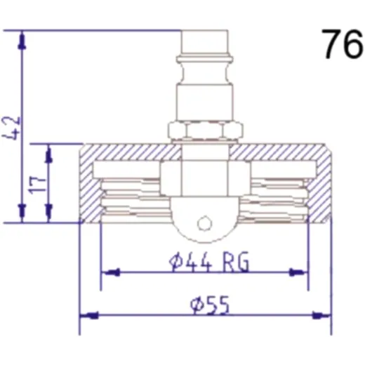 Connector cover nr.76