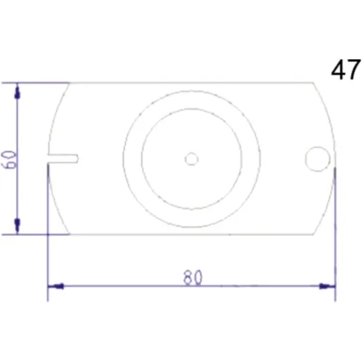 Connector cover nr.47